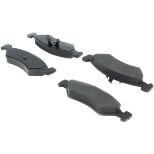Centric Premium™ Semi-Metallic Brake Pads With Shims And Hardware for 1984 Dodge Aries - 300.01700