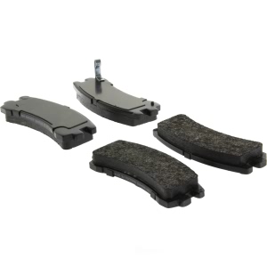 Centric Posi Quiet™ Extended Wear Semi-Metallic Rear Disc Brake Pads for 1994 Nissan Pathfinder - 106.04010