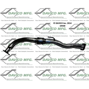Davico Direct Fit Catalytic Converter and Pipe Assembly for 2003 GMC Sierra 2500 HD - 19430