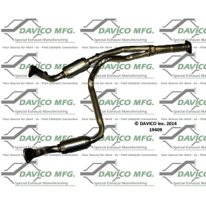 Davico Direct Fit Catalytic Converter and Pipe Assembly for 2002 Chevrolet Express 2500 - 19409