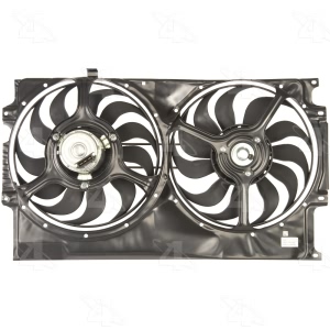 Four Seasons Dual Radiator And Condenser Fan Assembly for 1996 Volkswagen Golf - 76058