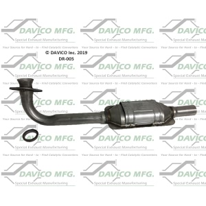 Davico Direct Fit Catalytic Converter for Renault Alliance - DR-005