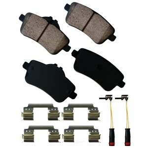 Akebono EURO™ Ultra-Premium Ceramic Rear Disc Brake Pads for 2012 Mercedes-Benz ML350 - EUR1630