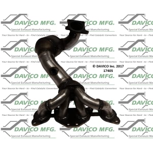 Davico Exhaust Manifold with Integrated Catalytic Converter for Volvo - 17405