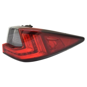 TYC Passenger Side Outer Replacement Tail Light for 2020 Lexus RX450h - 11-6881-00-9