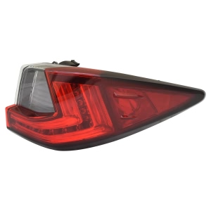 TYC Passenger Side Outer Replacement Tail Light for 2018 Lexus RX350 - 11-6881-00-9