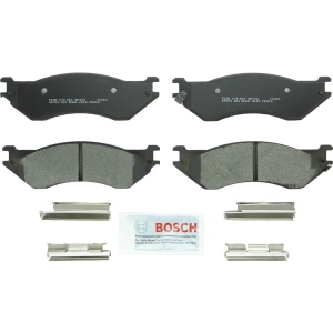 Bosch QuietCast™ Premium Organic Front Disc Brake Pads for 2001 Lincoln Navigator - BP702