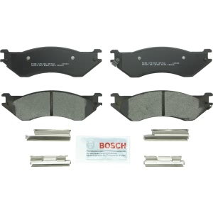 Bosch QuietCast™ Premium Organic Front Disc Brake Pads for 2001 Ford Expedition - BP702