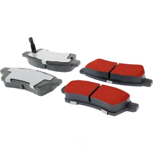 Centric Posi Quiet Pro™ Ceramic Rear Disc Brake Pads for 2012 Suzuki Equator - 500.11000