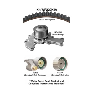 Dayco Timing Belt Kit With Water Pump for 1994 Isuzu Trooper - WP220K1A