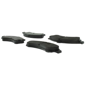 Centric Posi Quiet™ Extended Wear Semi-Metallic Front Disc Brake Pads for GMC Envoy XUV - 106.08820