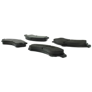 Centric Posi Quiet™ Extended Wear Semi-Metallic Front Disc Brake Pads for 2003 Chevrolet Trailblazer - 106.08820