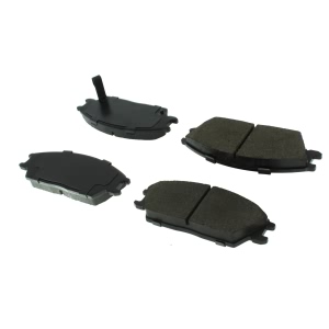 Centric Posi Quiet™ Ceramic Front Disc Brake Pads for 1994 Hyundai Excel - 105.04400
