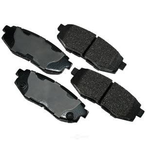 Akebono Pro-ACT™ Ultra-Premium Ceramic Rear Disc Brake Pads for Scion FR-S - ACT1124