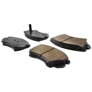 Centric Posi Quiet™ Ceramic Front Disc Brake Pads for 2012 Chevrolet Caprice - 105.14040