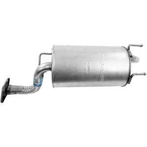 Walker Quiet Flow Stainless Steel Oval Aluminized Exhaust Muffler And Pipe Assembly - 53406