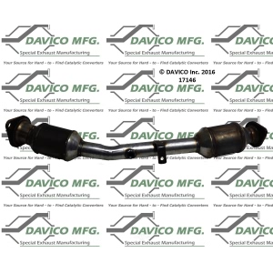 Davico Direct Fit Catalytic Converter and Pipe Assembly for 2011 Nissan Versa - 17146