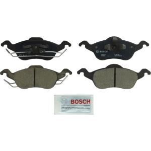 Bosch QuietCast™ Premium Ceramic Front Disc Brake Pads for 2000 Ford Focus - BC816