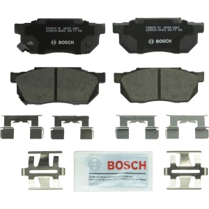 Bosch QuietCast™ Premium Organic Front Disc Brake Pads for 2005 Honda Insight - BP256
