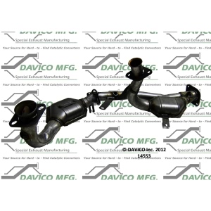 Davico Direct Fit Catalytic Converter and Pipe Assembly for 1999 Ford Taurus - 14553