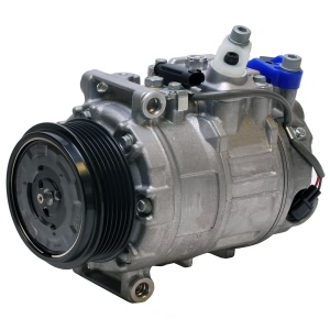 Denso A/C Compressor with Clutch for Mercedes-Benz S550 - 471-1586