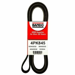 BANDO Rib Ace™ V-Ribbed Serpentine Belt for 2002 Infiniti G20 - 4PK845