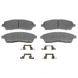 Wagner Thermoquiet Semi Metallic Rear Disc Brake Pads for 2002 Ford F-250 Super Duty - MX757