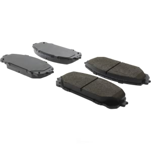 Centric Posi Quiet™ Ceramic Front Disc Brake Pads for 2018 Jeep Cherokee - 105.18430