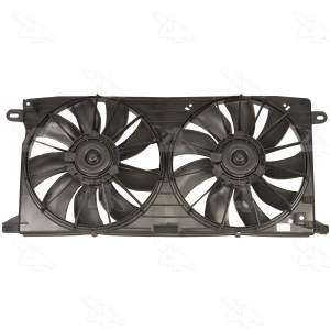 Four Seasons Dual Radiator And Condenser Fan Assembly for 2002 Cadillac DeVille - 76145
