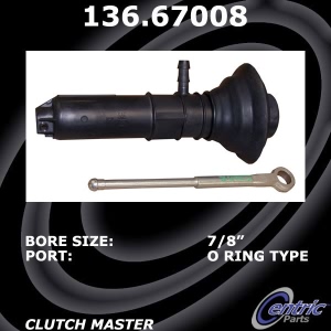 Centric Premium Clutch Master Cylinder for 1988 Dodge W100 - 136.67008