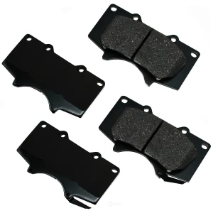 Akebono Performance™ Ultra-Premium Ceramic Front Brake Pads for 2013 Toyota 4Runner - ASP976