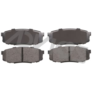 Advics Ultra-Premium™ Ceramic Rear Disc Brake Pads for Toyota Land Cruiser - AD1304