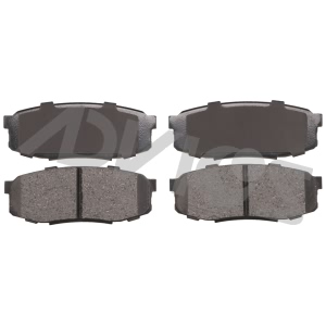 Advics Ultra-Premium™ Ceramic Rear Disc Brake Pads for 2016 Toyota Sequoia - AD1304