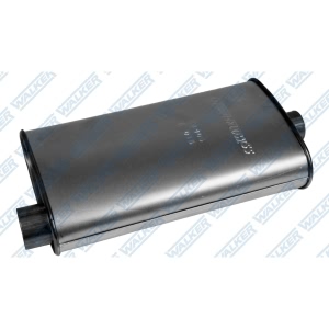 Walker Quiet Flow Stainless Steel Oval Aluminized Exhaust Muffler for GMC - 21405