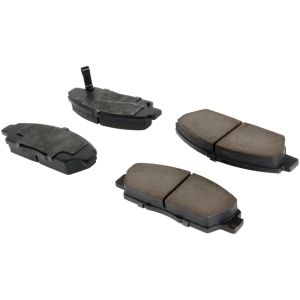 Centric Posi Quiet™ Ceramic Front Disc Brake Pads for 1992 Honda Prelude - 105.05680