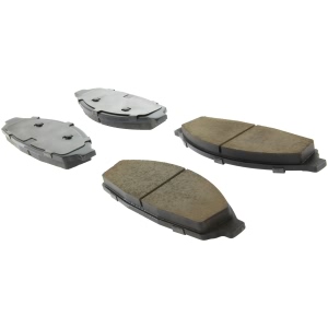 Centric Posi Quiet™ Ceramic Front Disc Brake Pads for 2011 Lincoln Town Car - 105.09310