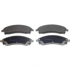 Wagner Thermoquiet Semi Metallic Front Disc Brake Pads for Pontiac - MX1019A