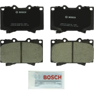 Bosch QuietCast™ Premium Ceramic Front Disc Brake Pads for 2001 Toyota Land Cruiser - BC772