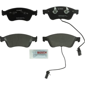 Bosch QuietCast™ Premium Organic Front Disc Brake Pads for 2009 Audi A8 Quattro - BP1024