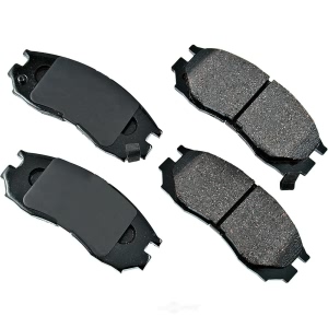 Akebono Pro-ACT™ Ultra-Premium Ceramic Front Disc Brake Pads for Eagle - ACT484