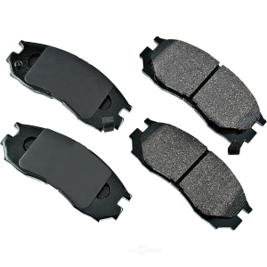 Akebono Pro-ACT™ Ultra-Premium Ceramic Front Disc Brake Pads for Eagle Summit - ACT484