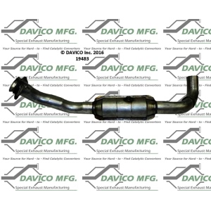 Davico Direct Fit Catalytic Converter and Pipe Assembly for 2005 Ford F-150 - 19483