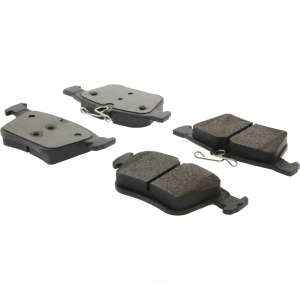 Centric Premium Semi-Metallic Rear Disc Brake Pads for 2016 Volkswagen Golf R - 300.17610