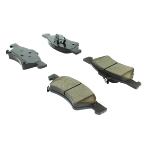 Centric Posi Quiet™ Semi-Metallic Front Disc Brake Pads for 2002 Chrysler Town & Country - 104.08570
