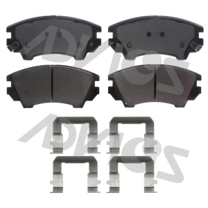 Advics Ultra-Premium™ Ceramic Brake Pads for 2013 Chevrolet Caprice - AD1404