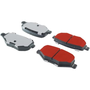 Centric Posi Quiet Pro™ Ceramic Rear Disc Brake Pads for 2019 Ford Flex - 500.13771
