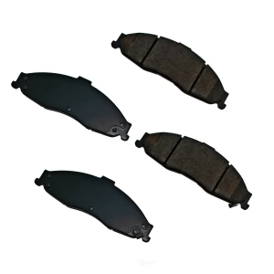 Akebono Performance™ Ultra-Premium Ceramic Brake Pads for 2002 Pontiac Firebird - ASP749