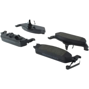 Centric Posi Quiet™ Semi-Metallic Rear Disc Brake Pads for 2003 Dodge Dakota - 104.09630