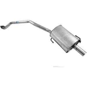 Walker Quiet Flow Driver Side Stainless Steel Oval Aluminized Exhaust Muffler And Pipe Assembly for 2009 Acura MDX - 56236