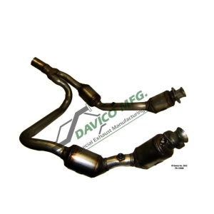Davico Direct Fit Catalytic Converter and Pipe Assembly for 2010 Jeep Wrangler - 19308